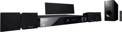Immagine prodotto Pioneer BCS-212, sistema home cinema 3D 5.1 Blu-ray, DLNA, USB (150 W)