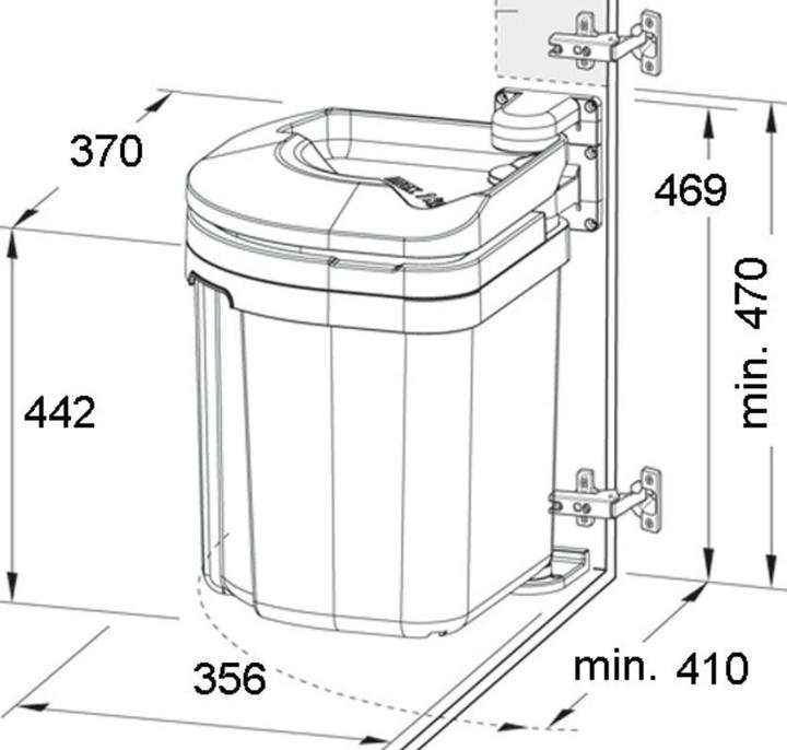 Actual product image Müllex Flexx (35 l)