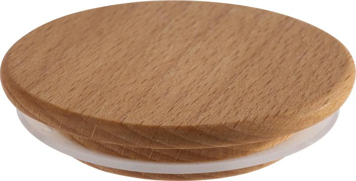APS Couvercle pour bocaux de conservation, bois de hêtre (12 pcs)
