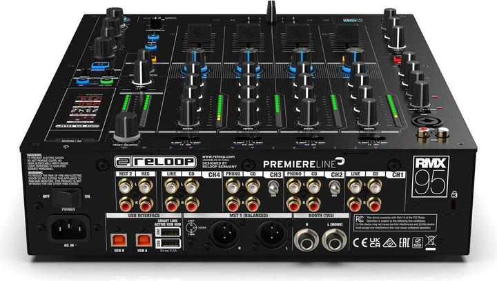 Produktbild reloop RMX-95 4+1 kanaals digitale clubmixer (Clubmixer)