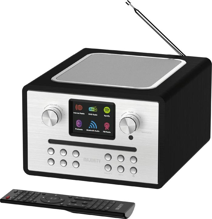 Produktbild Majority UKW-Radio & CD Player (FM, DAB+, Bluetooth, WLAN)