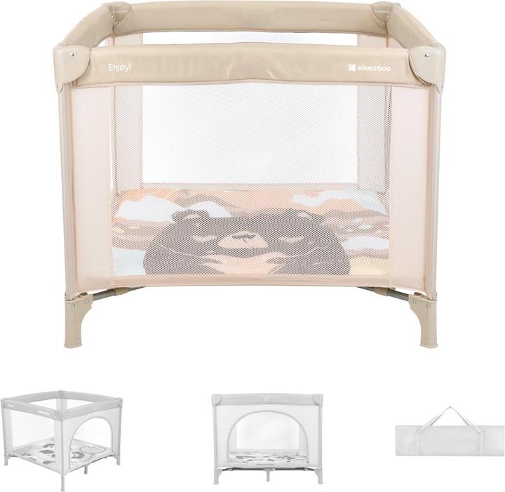 Image du produit Kikkaboo Lit de voyage pour enfants (92 cm, 92 cm)