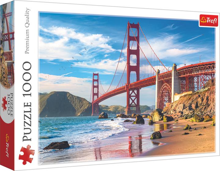 Produktbild Trefl Puzzle Golden Gate Bridge, San Francisco 1000 Teile (1000 Teile)