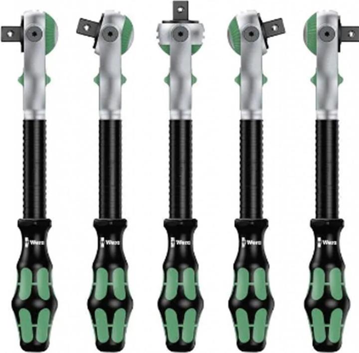 Immagine prodotto Wera 8100 SA 6 Zyklop Speed Ratchet Set (13 mm, 11 mm, 12 mm, 10 mm)