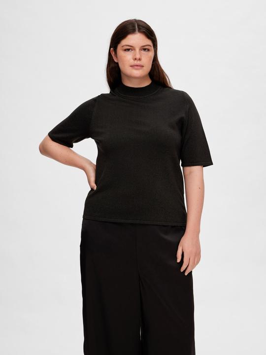 Actual product image Selected Femme Glitter knitted top (XS)