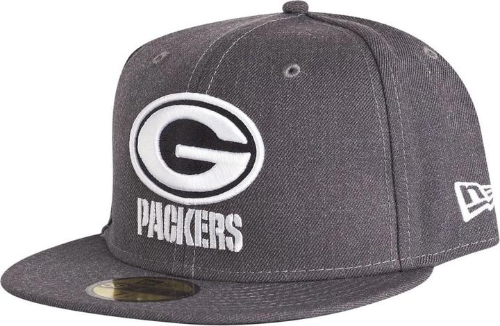 Image du produit New Era 59Fifty Cap - GRAPHITE Green Bay Packers gris (6 7/8)