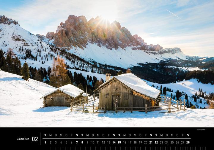 Image du produit Dolomiten Premiumkalender 2026 (50 x 35 cm, Allemand)