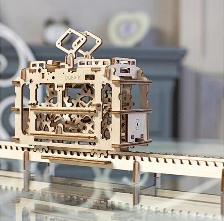 Actual product image Ugears Tram and rails