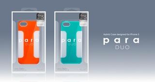 Produktbild more. Para Duo Hybridcase für iPhone 5/5S/SE Tangerine Orange (Apple iPhone 5, Apple iPhone 5s)