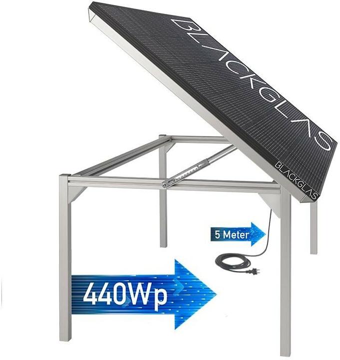 Image du produit Blackglas Solartisch ECOflex (440 W)