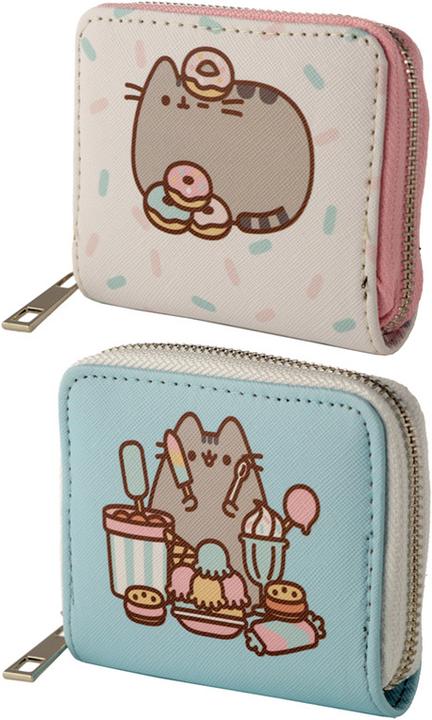 Puckator Pusheen die Foodie Katze kleines Portemonnaie mit Reissverschluss