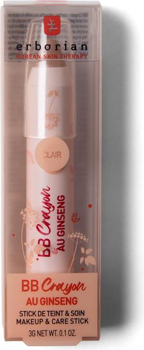 Actual product image Erborian BB CRAYON AU GINSENG CLAIR (3g) (Clair)