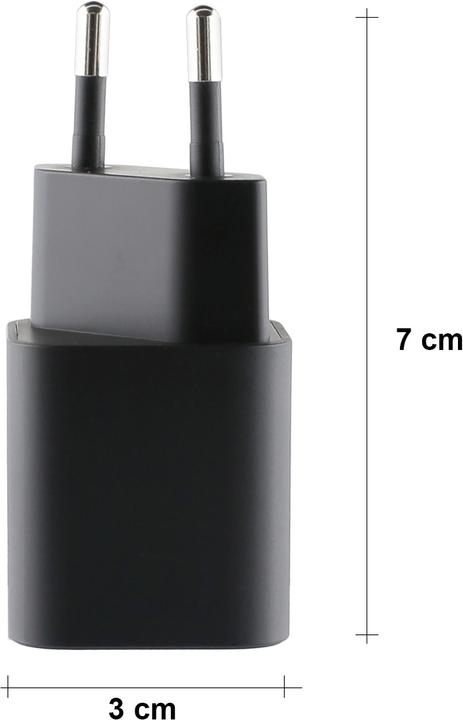 Produktbild Blumax GaN PD Wall Charger 5/9/12V 30W 2x USB Black (30 W)