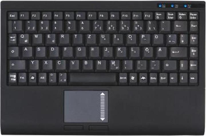 Produktbild KeySonic TAS ACK-540U+ Corded (DE) MINI Touchpad SoftSkin sw (DE, Kabelgebunden)