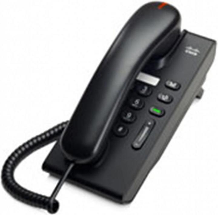 Actual product image Cisco Unifiled IP Phone 6901 Charcoal, Standard Handset