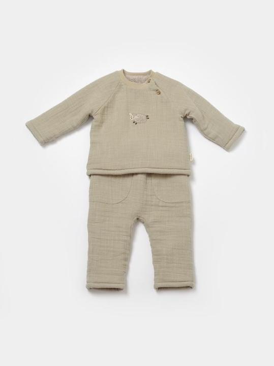 Produktbild BabyCosy Set aus langärmligem T-Shirt und Hose (74)