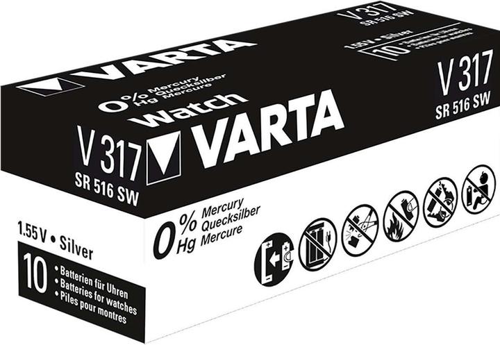 Immagine prodotto Varta Guarda V317 (1 pz., SR62, 13 mAh)