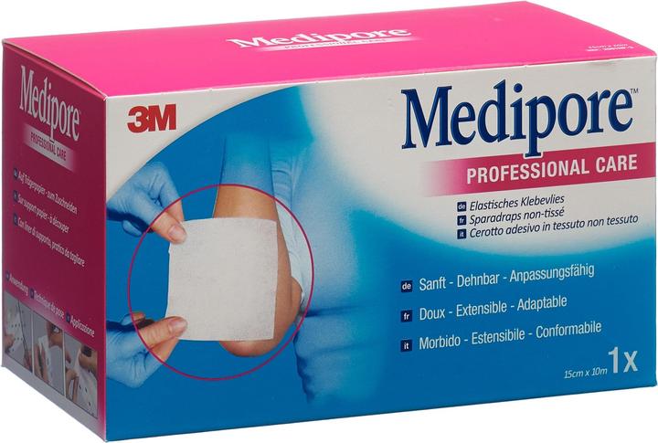 Actual product image 3M Medipore fixation fleece 15cmx10m liner (1 x)