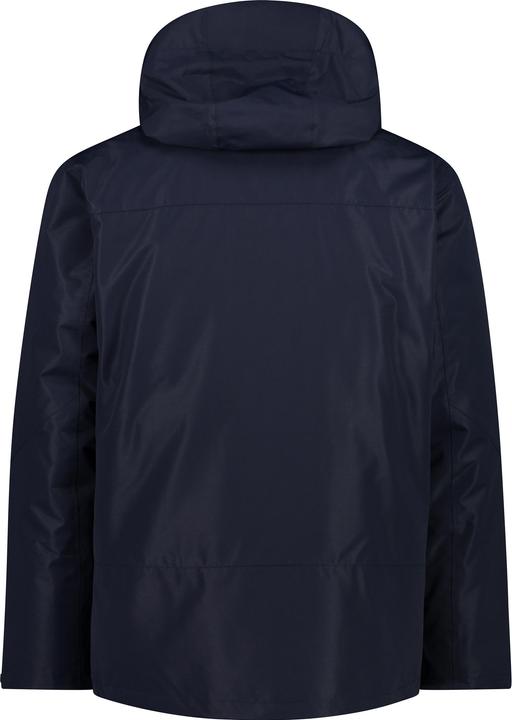 Actual product image CMP Campagnolo Jacket Zip Hood Detachable Inner Jacket Taslan (58, 4XL)