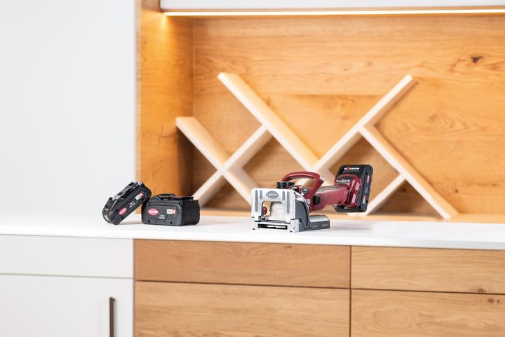 Actual product image Lamello Cordless grooving machine Zeta P2 DP without battery