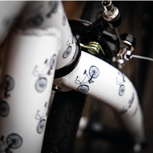 Produktbild Farbviereck Fahrrad Motive Aufkleber / Sticker