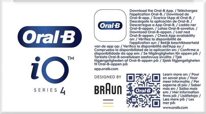 Produktbild Oral-B iO Series 4 (Oszillierende Zahnbürste)