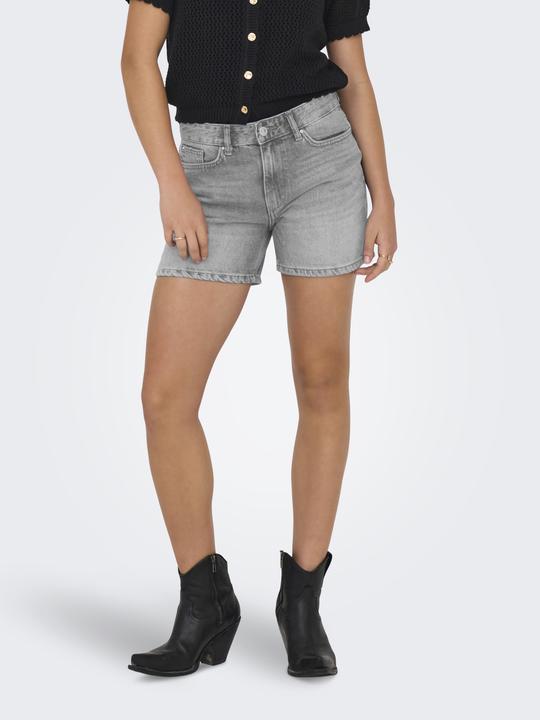 Produktbild Only ONLELLA Mittlere Taille Normal geschnitten Jeans-Shorts Jeans-Shorts (XL)
