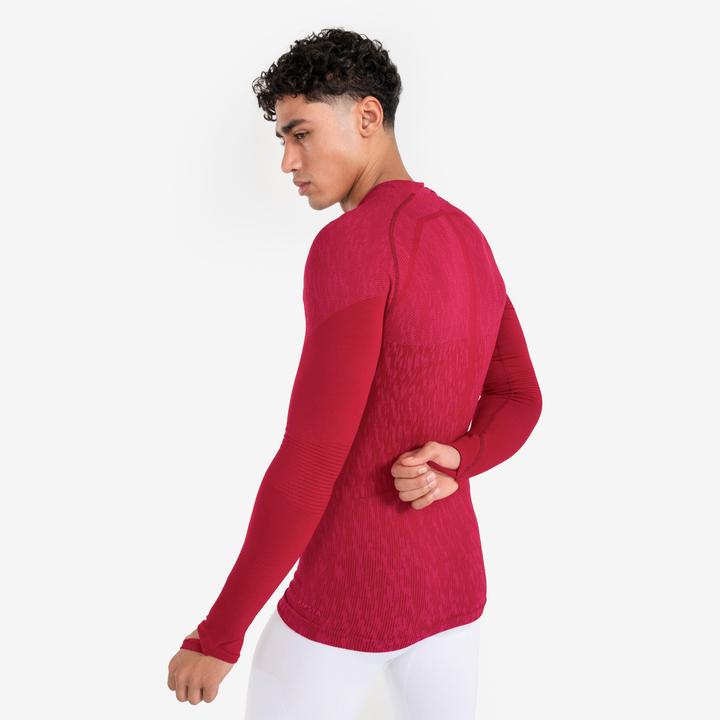 Produktbild Kipsta Damen/Herren Fussball Funktionsshirt langarm - Keepdry rosa (XL)