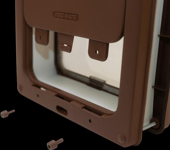 Actual product image Dog Mate 2-way dog door (Magnetic cat flap)