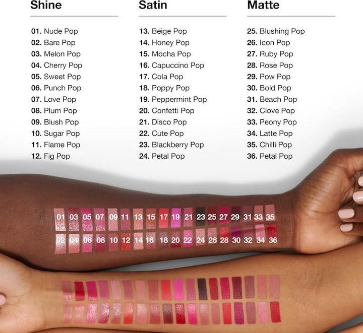 Immagine prodotto Clinique Pop - Rossetto Longwear Pop Satin Cute Pop (Carino Pop)