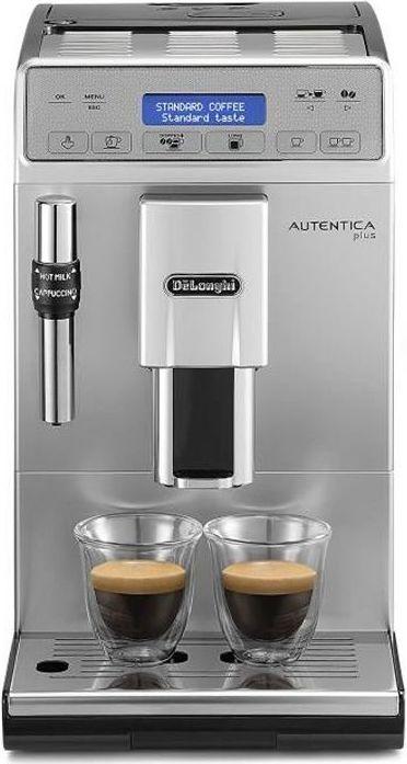 De'Longhi ETAM29.620.SB Autentica Plus Kaffeevollautomat silber/schwarz