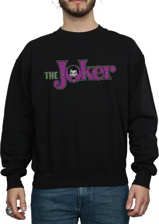 Produktbild The Joker Crackle Logo Sweatshirt (L)