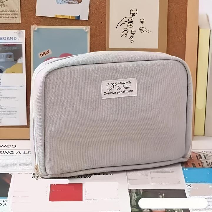 Only-Bags.Store Grosses Fassungsvermögen Federmäppchen für Primar-und Sekundarstufe Studenten, Lernen