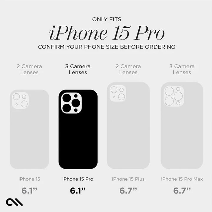 Produktbild Case-Mate Hulle (Apple iPhone 15 Pro)