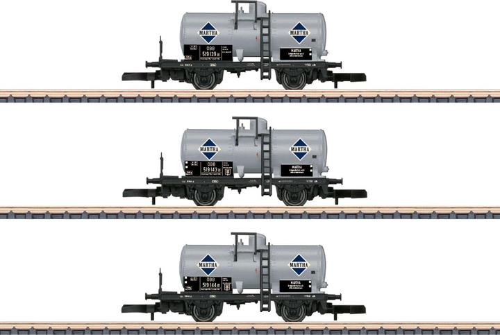 Produktbild Märklin 82320 Z 3er-Set Kesselwagen Martha der ÖBB (Spur Z)