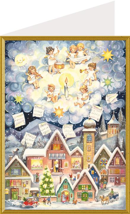 Image du produit Carte de Noël - Concert d'anges (1 pcs)