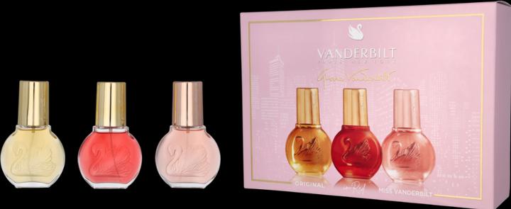 Produktbild Gloria Vanderbilt Set Vanderbilt N1 30ml In Red 30ml Miss 30ml@