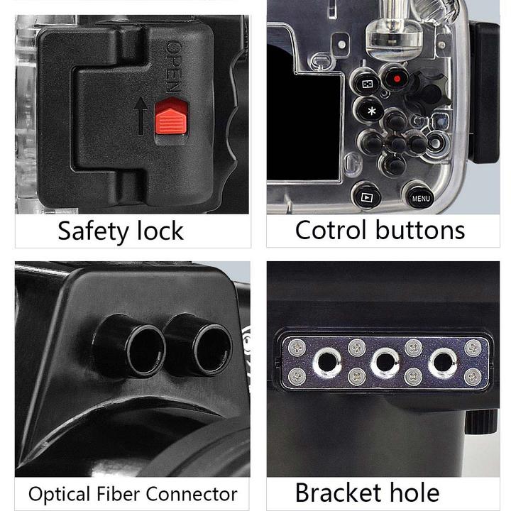 Actual product image Seafrogs SC-27 (Underwater housing, G1X Mark III)