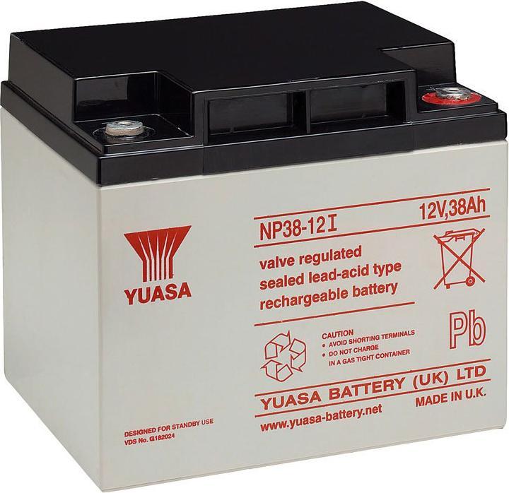 Image du produit Yuasa NP38-12I Blei-Akku mit M5 Gewinde, 12 Volt, 38Ah (12 V, 38 Ah)