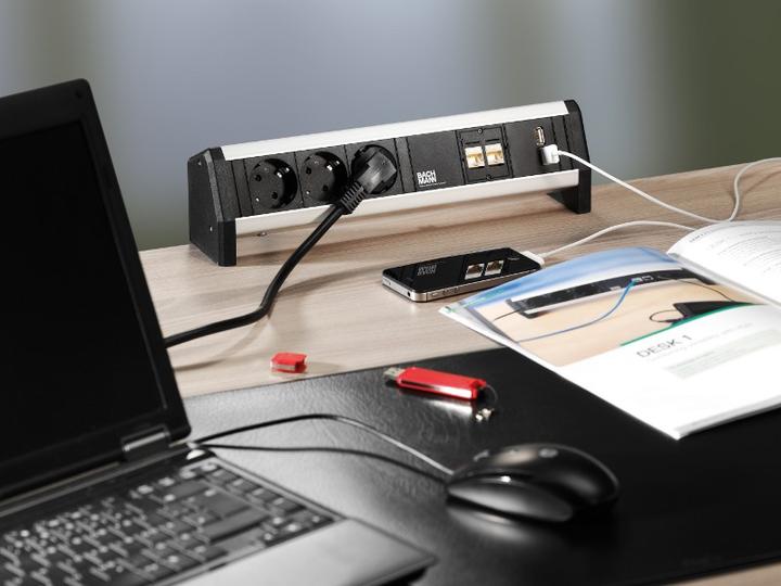 Produktbild Bachmann DESK 1 Verlängerungsschnur (4 x, GST18)