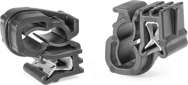 Produktbild HellermannTyton EC1-3SPDHC6-7-PA66HSUV-BK Befestigungsclip steckbar 151-04010 (Befestigungsschlaufen, 21.90 mm, 1 Stk.)