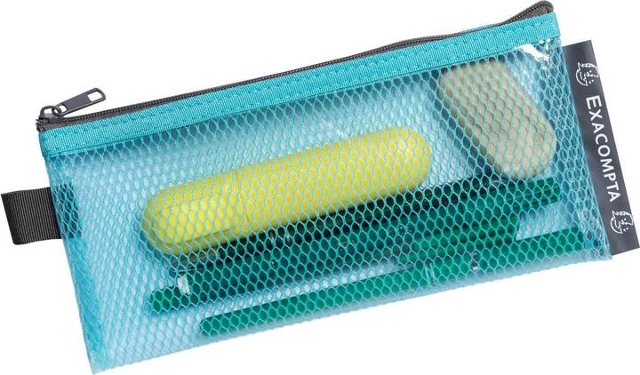 Produktbild Exacompta Transparente Tasche/Etui mit Reissverschluss, flexibles Recycling-PP, Kollektion Pop'N Co