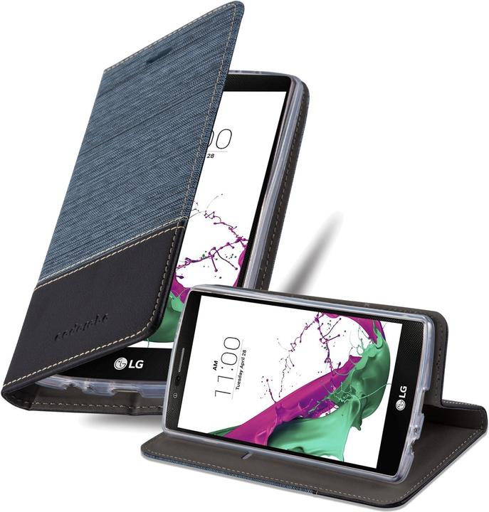Actual product image Cadorabo Book Jeans Optics Cover (LG G4, Motorola Moto G4 Plus)