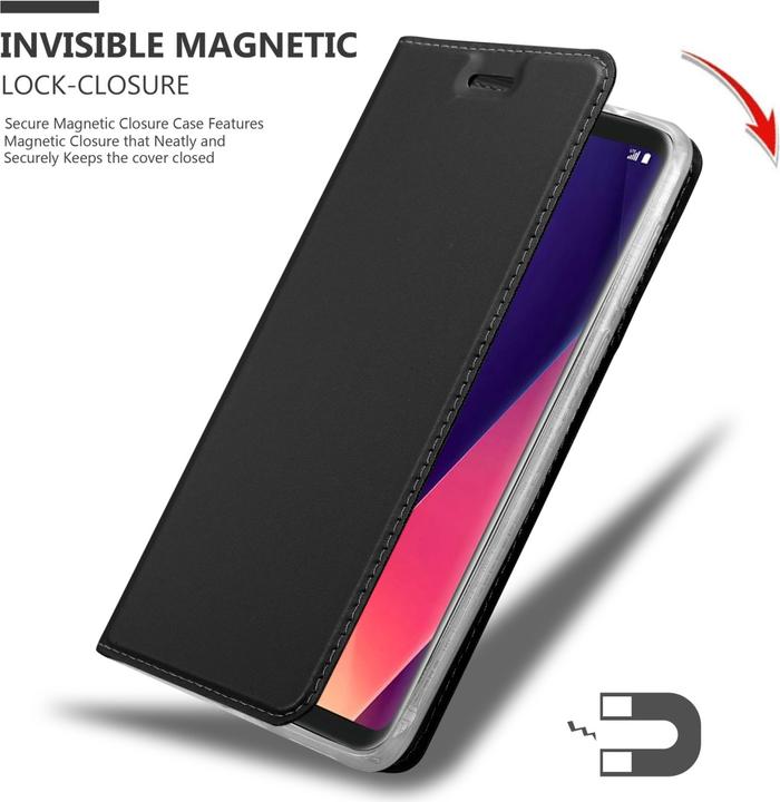 Immagine prodotto Cadorabo Copertina del libro di classe (LG V30, LG V30+, LG V30S+)
