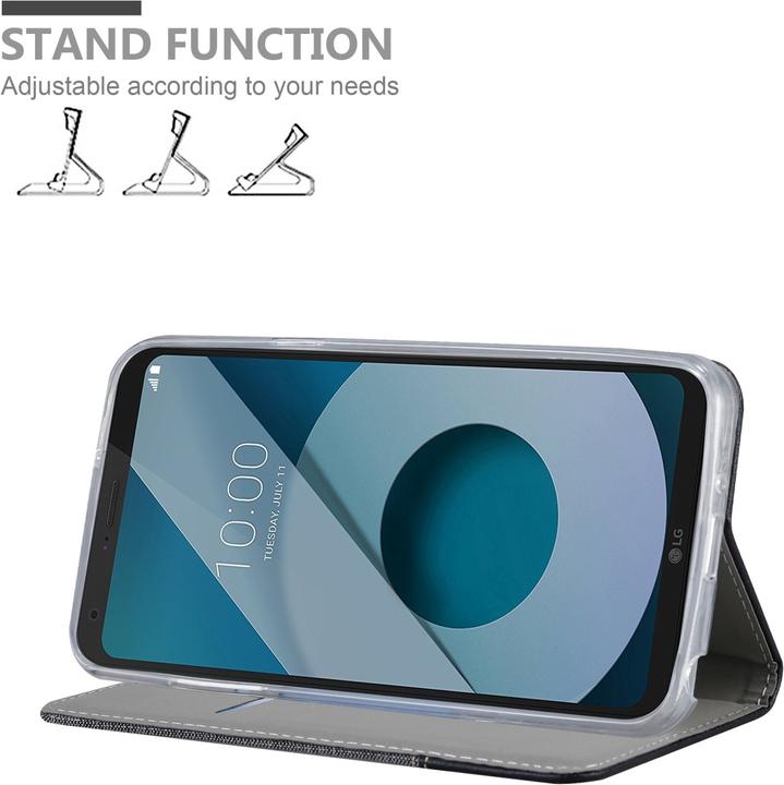 Image du produit Cadorabo Book Jeans Optik Cover (LG Q6)