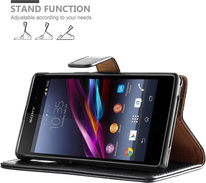 Produktbild Cadorabo Luxury Book Hülle (Sony Xperia Z)