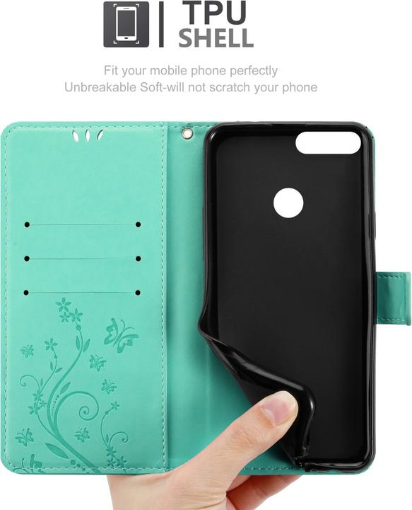 Image du produit Cadorabo Pochette Flower Book (Honor 9X Lite)