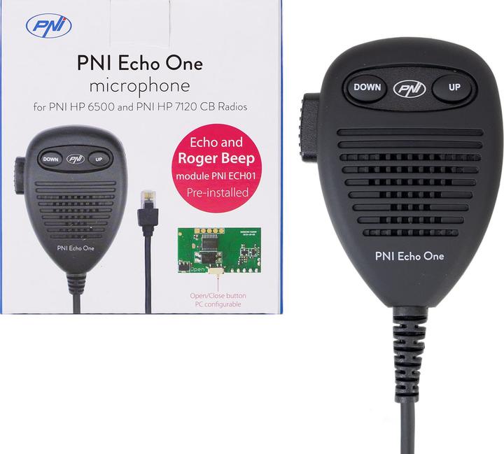 Immagine prodotto PNI Microfono Echo One per HP 6500 e HP 7120 con modalità eco regolabile e programmabile