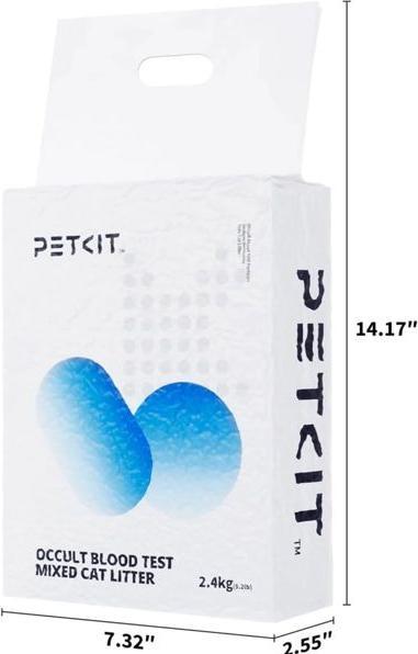 Image du produit Petkit Test de sang occulte Litière mixte pour chat - 4 sacs