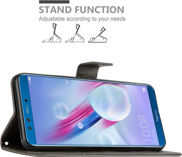 Actual product image Cadorabo Flower Book Cover (Honor 9X Lite)